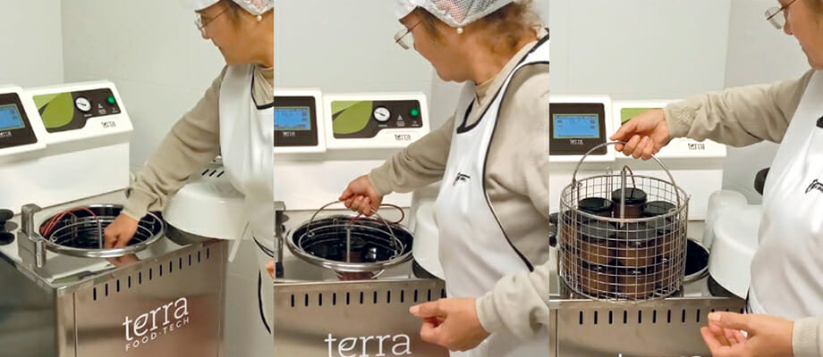 Elaboración de Aixada Conservas con las autoclaves TERRA Food-Tech