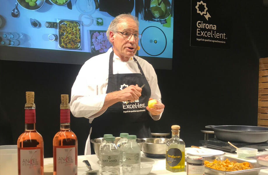 Chefkoch Antoni Izquierdo beim Girona Excel·lent