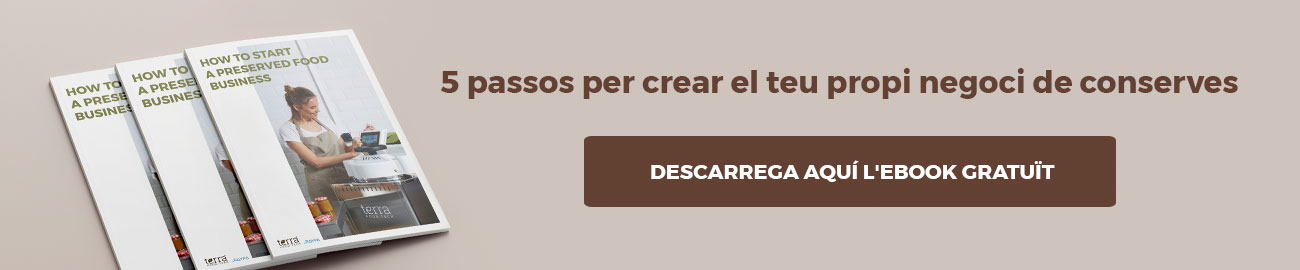 Ebook 5 passos per crear el teu propi negoci de conserves