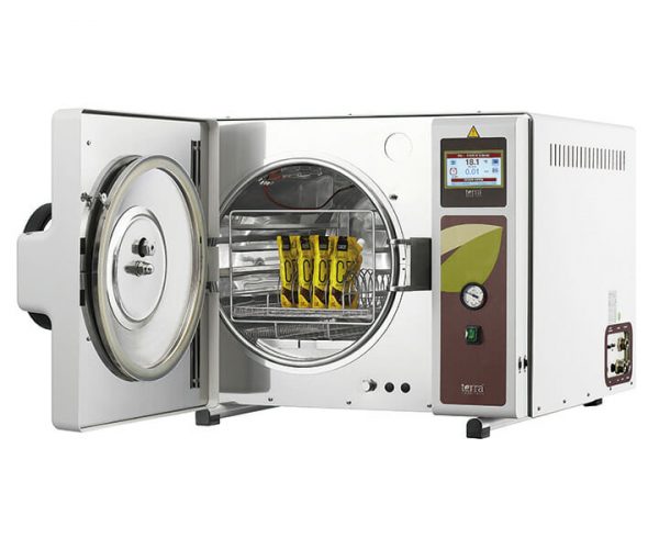 Autoclave TERRA Food-Tech de sobremesa con pouches